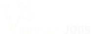 Initial logo of Jobs Vibhaga in complete white color.